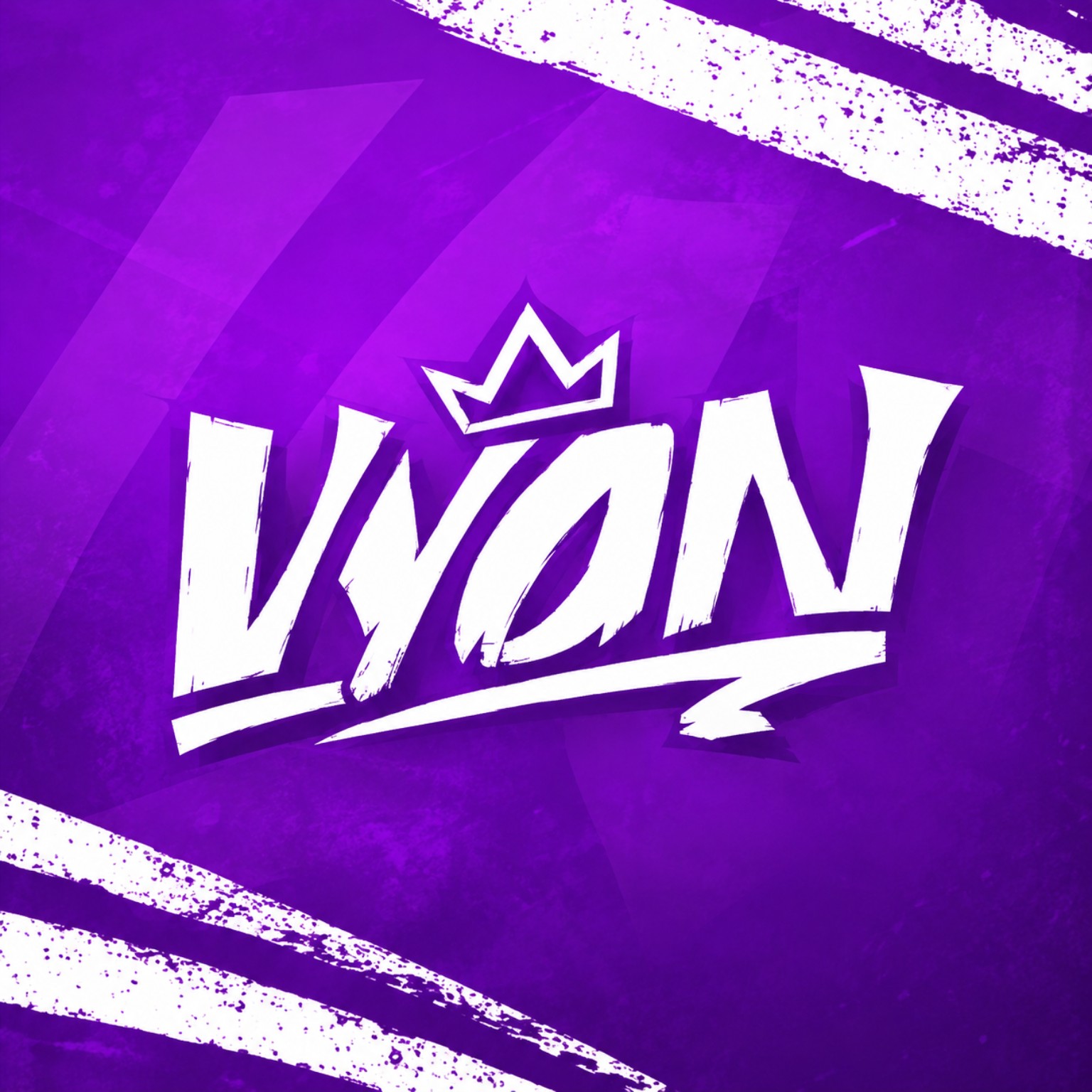 Logo roxa da VYON